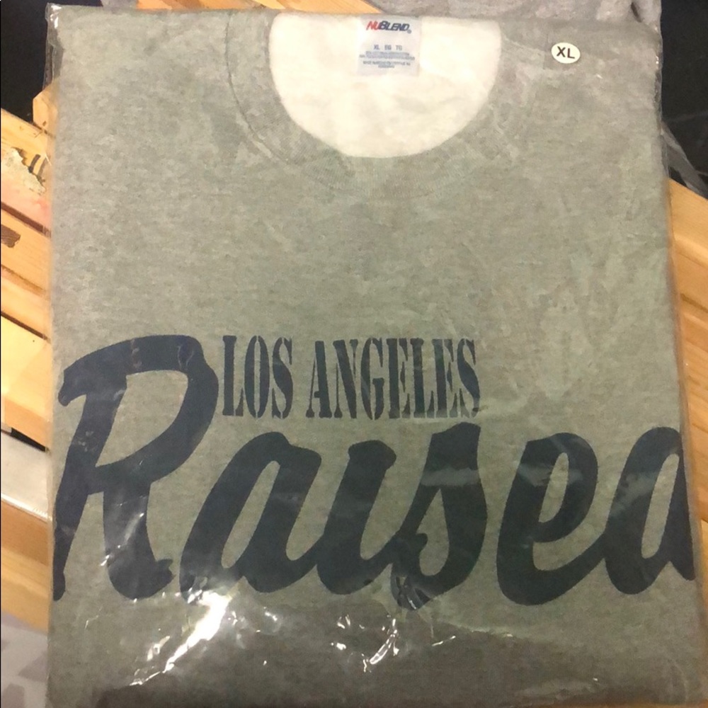 Los Ángeles Raised crew neck sweater